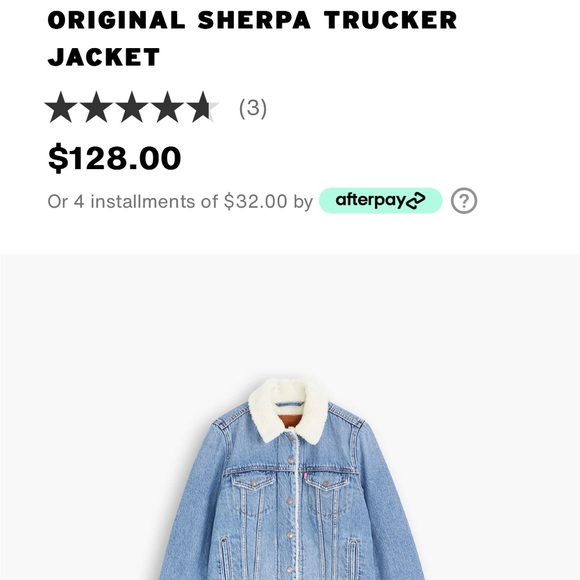 Levi’s Original Sherpa Trucker Jacket - Picture 2 of 9